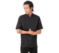Chef Works Springfield Chef Coat Veste, Noir, XXXXL Homme