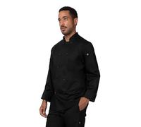 Chef Works Sustainable Le Mans Chef Coat Veste, Noir, M Mixte