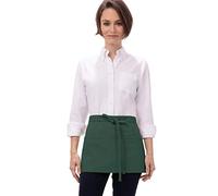 Chef Works Tablier à la taille, 30,5 cm de long, 58,4 cm de large, vert chasse, 12-Inch Length by 23-Inch Width