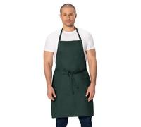 Chef Works Tablier de boucher unisexe, vert chasse, taille unique