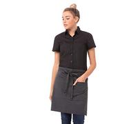 Chef Works Tablier de serveur demi-bistrot unisexe