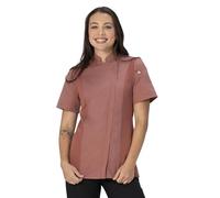Chef Works - Veste de chef Springfield pour femme, brique, Taille L