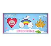 Chefclub Kids - Coffret Emporte-Pièces Biscuits Enchantés - Cuisine Enfant - Thème Conte de Fées - Recettes + Qr Code Vidéos - Patisserie Ludique en Famille - Autonomie et Créativité - Cadeau 4 Ans +