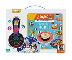 Chefclub Kids Coffret Je cuisine Mes Goûters Préférés