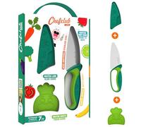 Couteau du chef Chefclub Kids Vert Multicolore