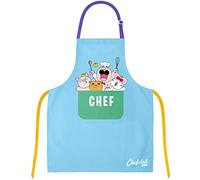 Chefclub Kids - Tablier cuisine enfant - Sangle cou ajustable de 4 à 10 ans