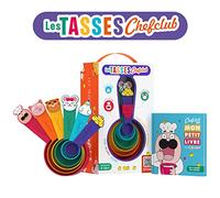 CHEFCLUB KIDS - Ustensiles De Cuisine pour Enfant - Tasses Doseuses Ludiques pour Mesurer Facilement - La Cuisine Devient Un Jeu