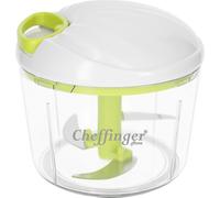 Cheffinger, Broyeur manuel 900ml Multifonctions, Blanc / Vert