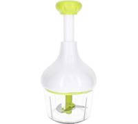 Cheffinger, Coupe-légumes manuel 900ml pour les préparations maison, Blanc / Vert