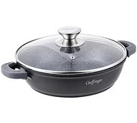 Cheffinger Marmite Ø 24 cm en fonte d'aluminium Noir