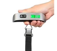 Cheffinger Pèse-bagage numérique LCD avec batterie 50 kg
