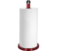 Cheffinger, porte-rouleau de cuisine aspect métal avec pied lourd, rouge