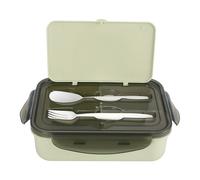 Cheffinger Récipient Alimentaire 1.3L CF-5031 avec Cuillère et Fourchette Vert