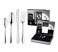 Cheffinger Set de Couverts pour 6 Personnes 24-teilig 18/10 Inox Couerts Couverts