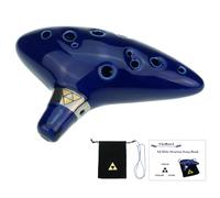 Cheffort Ocarina Alto C 12 Trous de Legend of Zelda - Avec Sac de Protection, Ocarina of Time Joué par Link