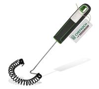 Chefkoch Fouet spiralé Premium - Parfait pour les la crème & Co - Fils en acier inoxydable recouverts de silicone, également po les ustensiles de cuisine avec revêtement - Longueur 26 cm