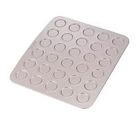 CHEFMADE Macaron Moule À Gâteau, 30-cavité Antiadhésive Macaron Biscuits de Cuisson pour la cuisson au four (or Champagne)