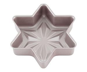 CHEFMADE - Moule À Gâteau Étoile 20 cm En Acier Carbone Antiadhérent | Moule à gâteau en forme d'étoile de 20 cm, idéal pour réaliser des brioches, entremets, pains et desserts originaux avec
