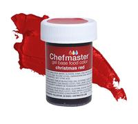 Chefmaster Gel Food Color, 1-Ounce, Christmas Red by Chef-Master
