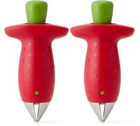 Chef'N - "Stemgem" - Equeuteur De Fraises Et Tomates, Facilite La Préparation (Lot de 2)