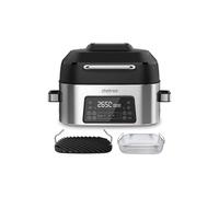 Chefree AFG01 - Grille d'Intérieur Electrique - Grill et Air fryer combinés - 6L - 6 Programmes - 1660W - 90% moins d'huile - Noir
