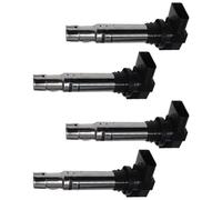 CHEFRU Auto Bobine d'Allumage Compatible avec VW pour pour 5n pour 1.4Tsi pour 4motion 2007 2008 2009 2010 2011 2012 2013 2014 2015 2016 2017 2018 4 Pièces Bobine D'allumage