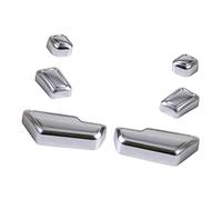 CHEFRU Autocollant de Bouton Compatible avec Mercedes pour Benz pour CLA Classe C117 2013 2014-2019 Voiture Autocollants Décoratifs Siège Mémoire Ajuster Bouton Couverture Autocollant