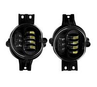 CHEFRU Feu Brouillard Ensemble Compatible avec Dodge pour Durango 2005-2006 55077475AE Feu Antibrouillard Avant De Voiture Blanc avec Lentille Fumée Transparente(Smoked)