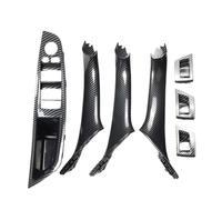 CHEFRU Poignée Porte Intérieure Compatible Avec BMW Pour 520i 520d 523i 525i 525d 2010 2011 2012 2013 2014 2015 2016 Remplacement Poignée Porte Intérieure Voiture(LHD)