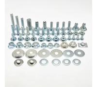 CHEFRU Vis pour Moto Compatible avec CR125 pour CR250 pour CRF250 pour CRF450 pour CRF250X pour CRF450X 2003-2023 Kit De Fixation en Plastique pour Boulons De Carénage Complet De Moto