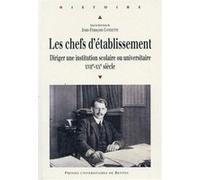 Chefs d etablissement