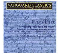 Chefs D'oeuvres Pour Piano Vol. 1 : Rhapsodies Hongroises Nos 2, 3, 6, 8, 13 Et 15, Sonate En Si Bémol Mineur, Années De Pèlerinage - Extraits