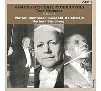 Chefs D'orchestres Historiques Volume 1 : Allemagne - Oeuvres De Gluck, Moszkowski, Saint-Saëns, Fauré, Flotow, Suppé, Grieg
