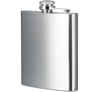 CHEFZOCO Fiole en acier, flacon d'alcool, flacons d'alcool, bouteille d'alcool, bouteille d'alcool, bouteille d'alcool, bouteille de voyage, 9,5 cm x 13,5 cm, capacité 240 ml, acier inoxydable