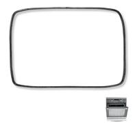 CHEFZOCO Joint de porte de four universel en caoutchouc - 430 mm de large x 320 mm de haut - Avec 4 crochets - Compatible avec Ariston, Bauknecht, Hotpoint, Ignis, Ikea, Indesi