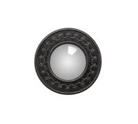 chehoma Beau Petit Miroir Convexe Arabesque Miroir de sorcière Diamètre 18,5 cm