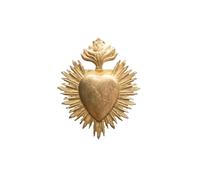 CHEHOMA Ex-voto résine dorée