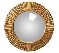 CHEHOMA Miroir Convexe doré Sanctus 22cm