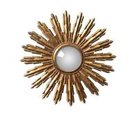 CHEHOMA Miroir Convexe Soleil doré 37cm