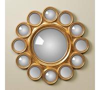 CHEHOMA Miroir Mural Convexe 45cm