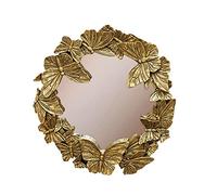 CHEHOMA Miroir Papillons dorés résine 29cm