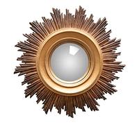 CHEHOMA - Petit Miroir Solaire en résine : Design doré Ex Voto pour égayer Votre Espace