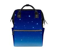 CHEHONG Sac à dos de voyage coloré pour ordinateur portable Grand comète brillant sur étoiles Grande capacité Multipoches Légère et Pliable Maman Femmes