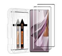 chejuza 2 pièces en verre trempé pour Oppo Reno10 Pro,[installation rapide],verre trempé - transparent HD - dureté 9H, coque compatible