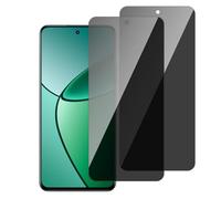 chejuza Protection d'écran de confidentialité pour Realme 12+ 5g/Realme 12 4g [2 pièces],dureté 9H, couverture complète anti-espion en verre trempé, protection d'écran HD