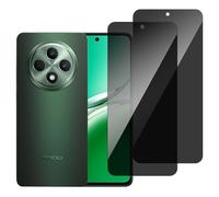 chejuza Verre Trempé Anti Espion pour Oppo Reno 12 F 5g [2 Pièces] Ultra Résistant Film Protection écran, Dureté 9H, Anti-Rayures, Sans Bulles, HD Transparent
