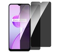 chejuza Verre Trempé Anti Espion pour Realme C31 4g [2 Pièces] Ultra Résistant Film Protection écran, Dureté 9H, Anti-Rayures, Sans Bulles, HD Transparent