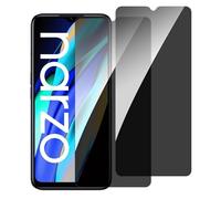 chejuza Verre Trempé Anti Espion pour Realme Narzo 50A Prime 4g [2 Pièces] Ultra Résistant Film Protection écran, Dureté 9H, Anti-Rayures, Sans Bulles, HD Transparent