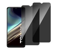 chejuza Verre Trempé Anti Espion pour TCL 406s 4g [2 Pièces] Ultra Résistant Film Protection écran, Dureté 9H, Anti-Rayures, Sans Bulles, HD Transparent