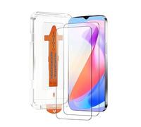 chejuza verre trempé pour Honor X6a [2 Pièces],Installation Rapide, Couverture Complète, Sans Bulles, Dureté 9H Verre,Haute Définition Protecteur D'écran